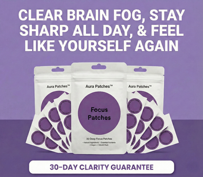 AuraFocusPatches | Get All-Day Clarity