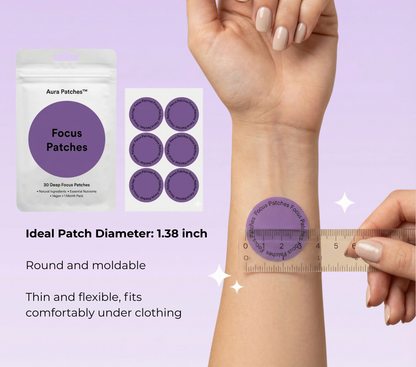 AuraFocusPatches | Get All-Day Clarity
