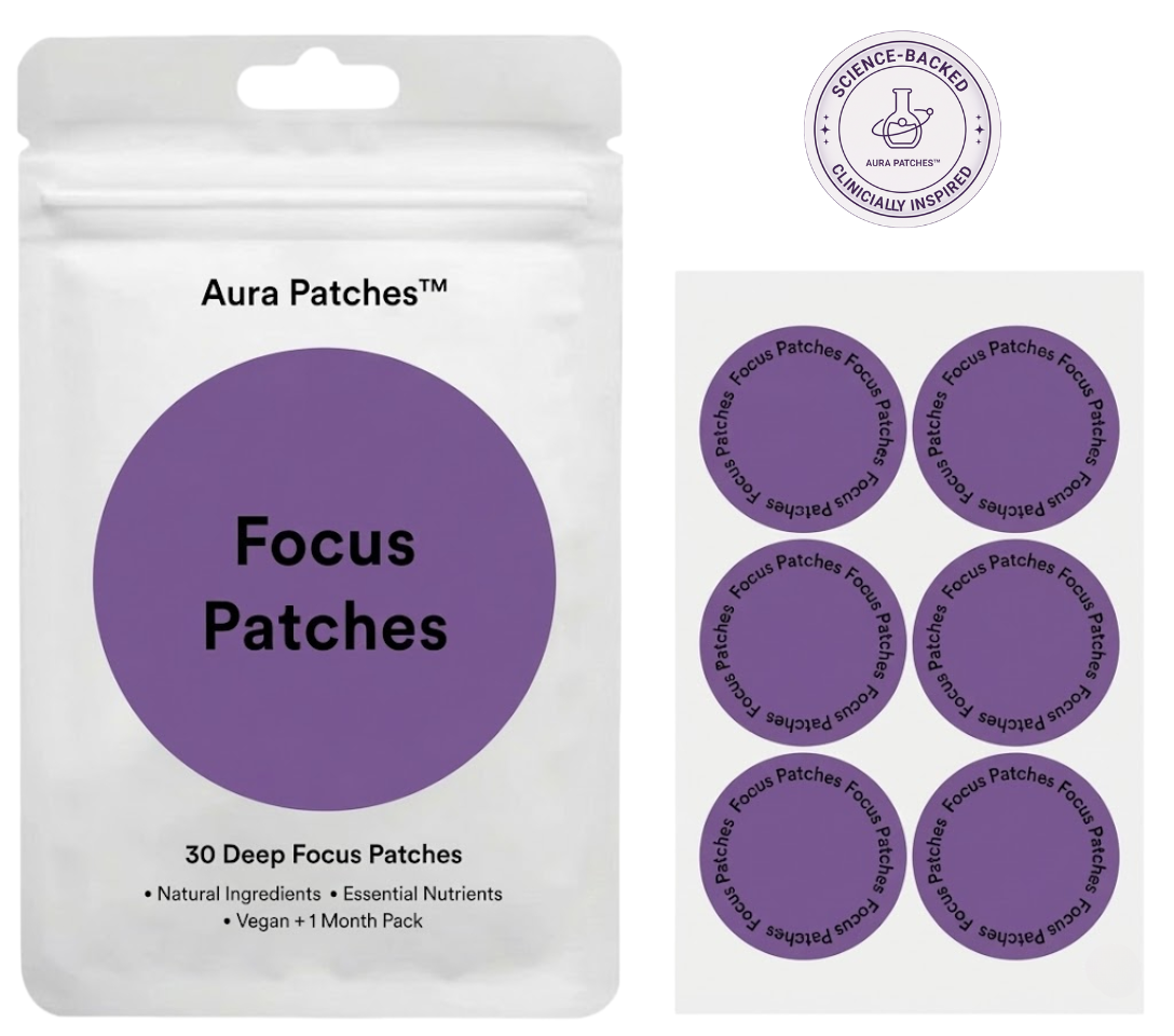 AuraFocusPatches | All-Day Clarity
