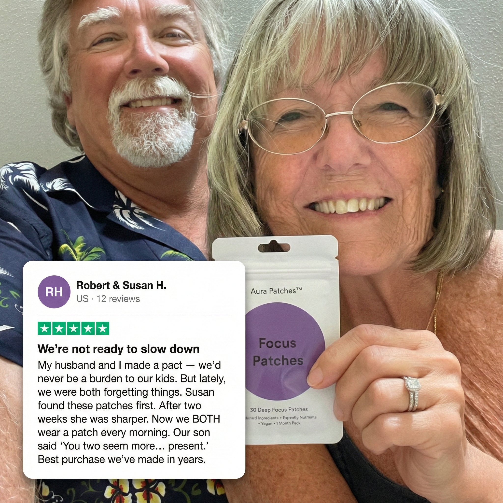 AuraFocusPatches | All-Day Clarity