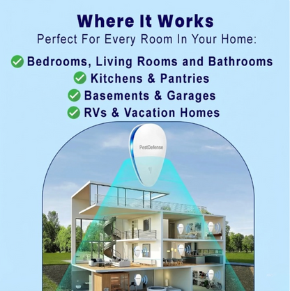 PestDefense™ 2025 Upgraded Pest Repeller - Banish Pests For Good